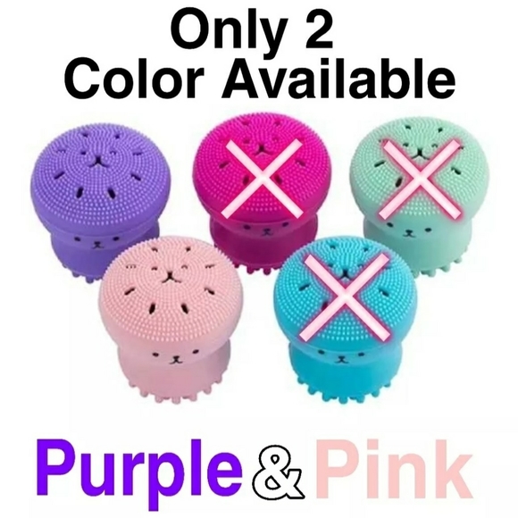 2PCS Silicone Face Cleansing Brush Facial Cleanser - Picture 2 of 7